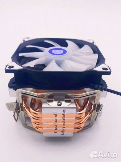 Кулер процеccорный с RGB подсветкой