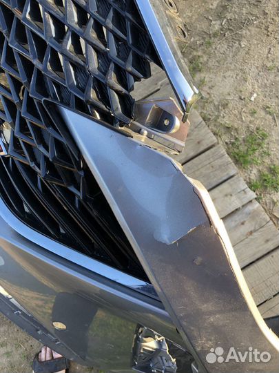 Передний бампер haval f7x