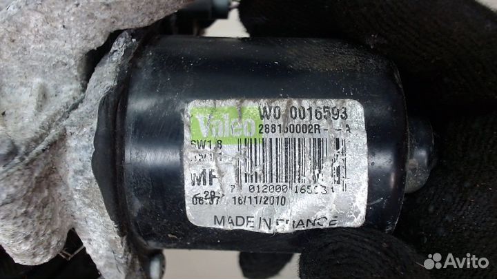 Двигатель стеклоочистителя передний Renault Scenic