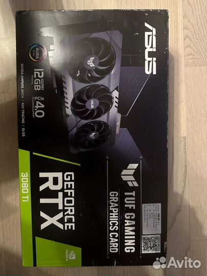 Видеокарта asus GeForce RTX 3080 Ti TUF Gaming