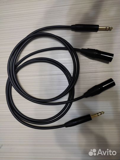 Балансная коммутация активных Студийных мониторов