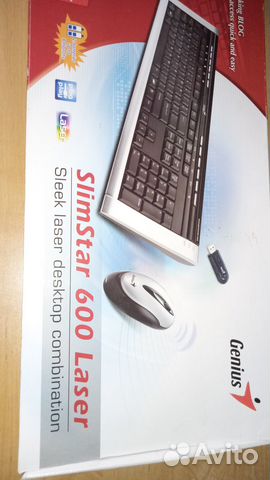 Комплект клавиатура и мышь б/п Genius