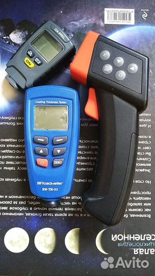 Толщиномер краски (краскомер)