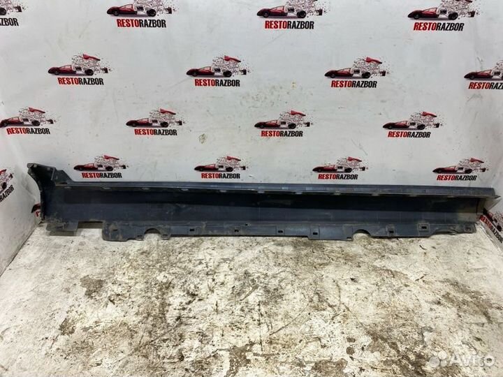 Накладка на порог наружная правая Audi A8 седан