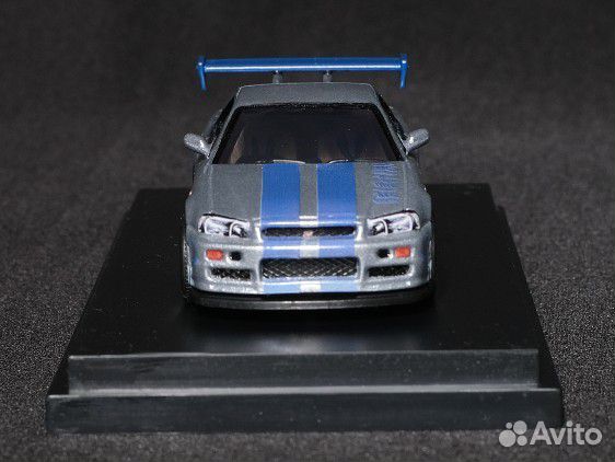 Hot Wheels Nissan Skyline GT-R R34 FF custom 1/64