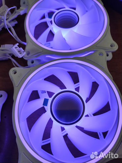 Корпусной вентилятор для пк бесконечность белый