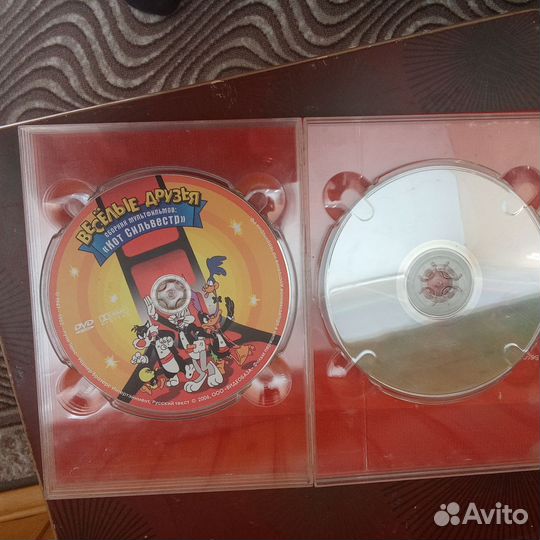 Dvd диски мультфильмы