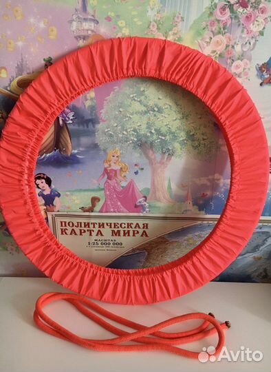 Обруч для художественной гимнастики с чехлом