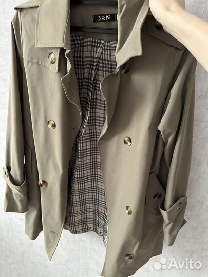 Плащ тренч женский