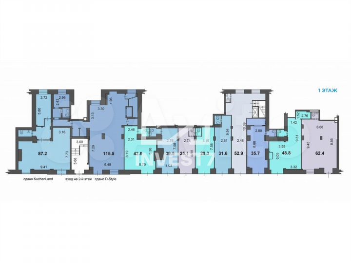 Продажа торговой площади