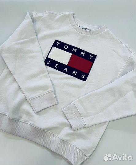 Tommy Hilfiger TJ Kids Flag Sweatshirt 12 новый