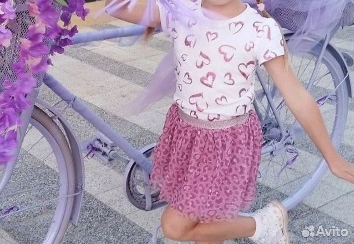 Топ+ юбка (или шорты)комплекты для девочки