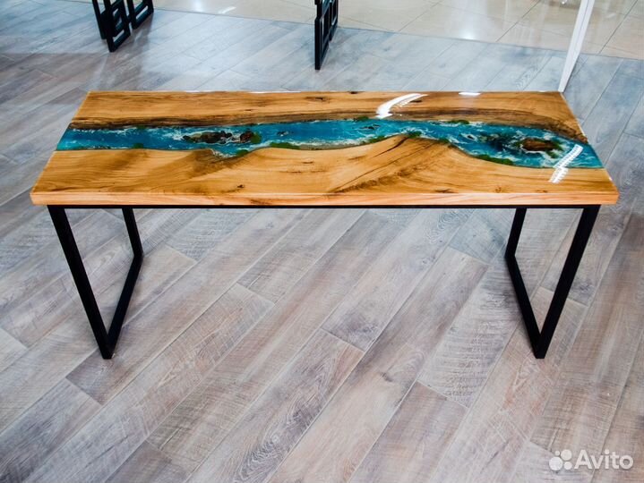 Стол из слэба дальневосточного вяза