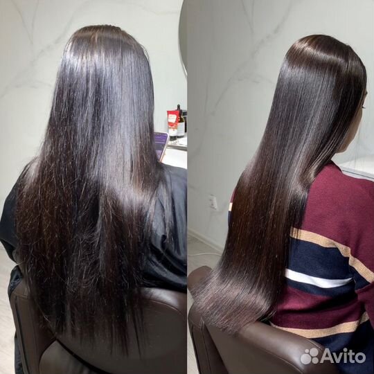 Кератиновое выпрямление/ботокс для волос
