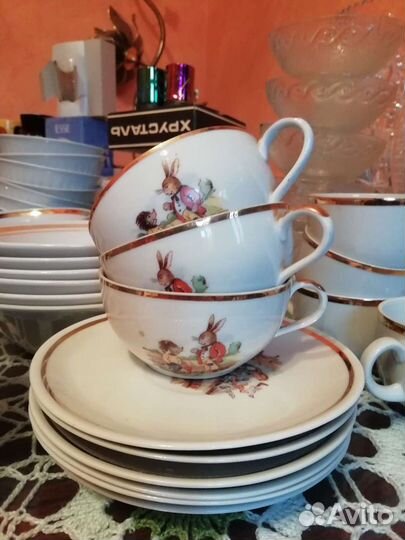 Фарфоровый сервиз гдр