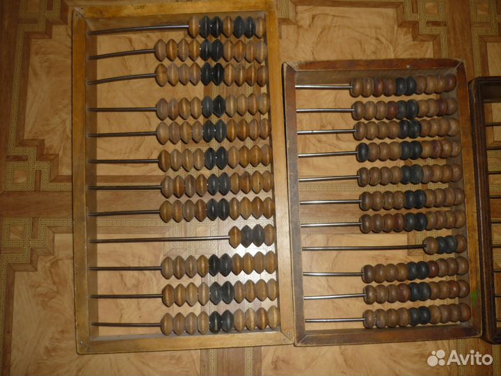 Советские деревяные счеты