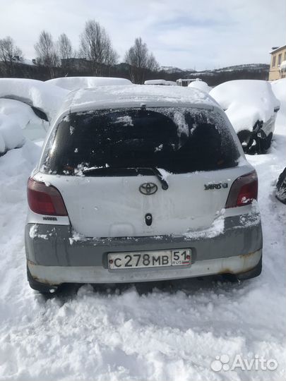 Запчасти на Toyota Yaris 1,0 1SZ МКПП 1999 г