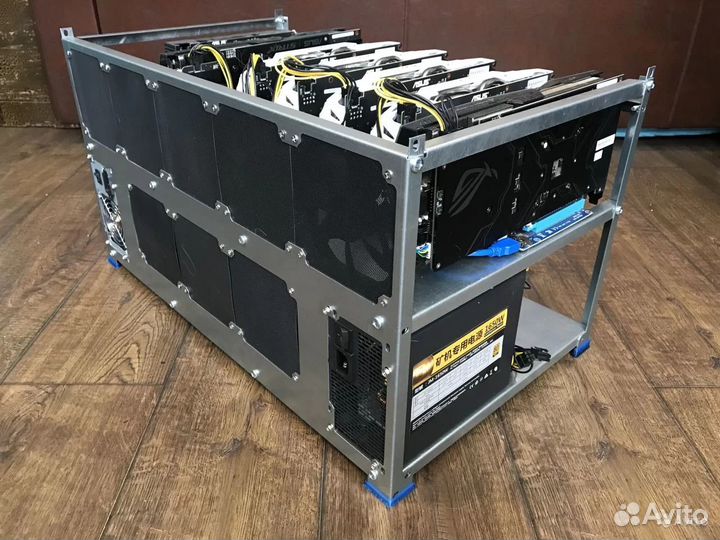 Сборка ферм, настройка профиля разгона asic