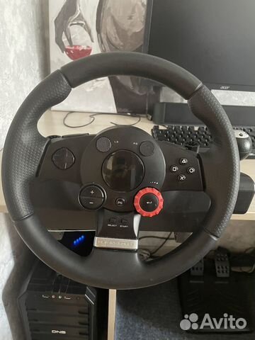 Игровой руль logitech driving force gt