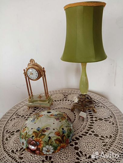 Лампа настольная, винтажная
