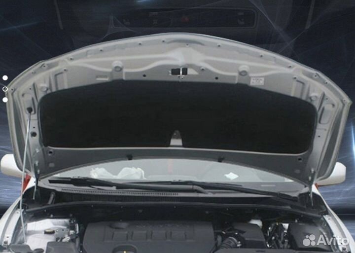 Шумоизоляция капота Утеплитель Тойота Королла