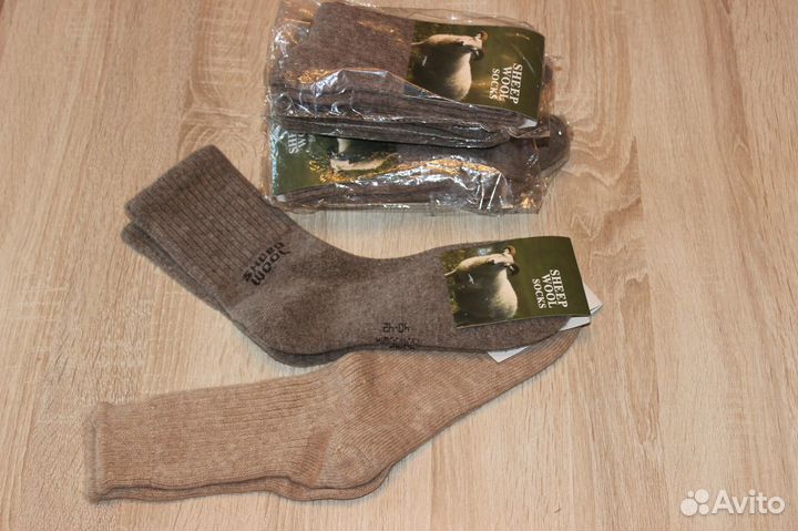 Носки из монгольской шерсти