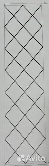 Зеркало 2505*645