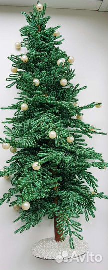 Елка из бисера 40см (ручная работа)