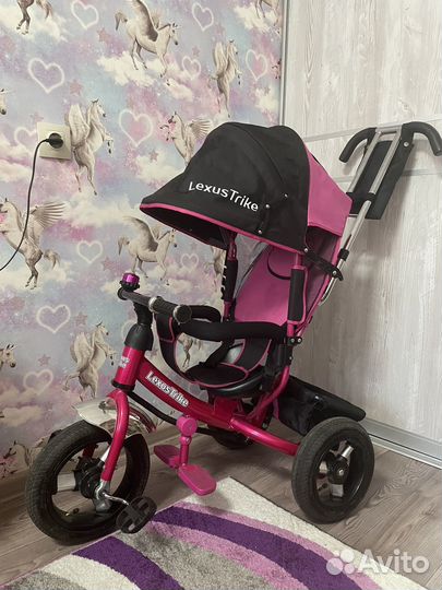 Велосипед с родительской ручкой