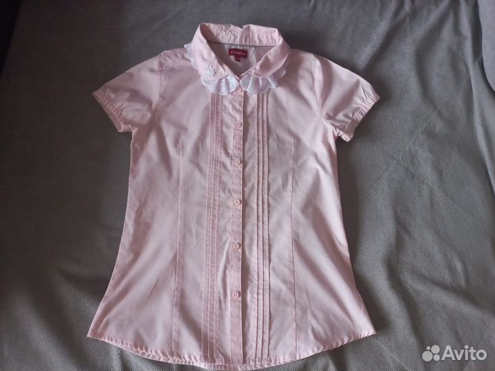 Блузка школьная для девочки, рост 158