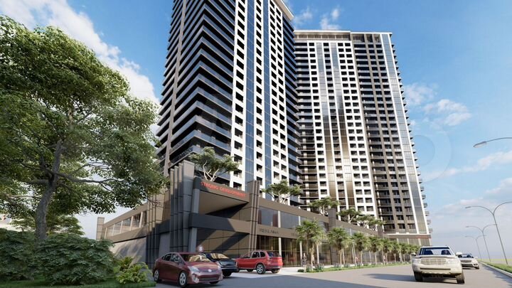 Квартира-студия, 25,6 м² (Грузия)