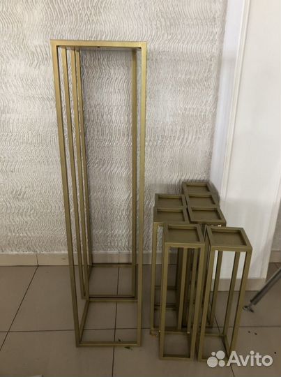 Стойки под цветы для декора мероприятий