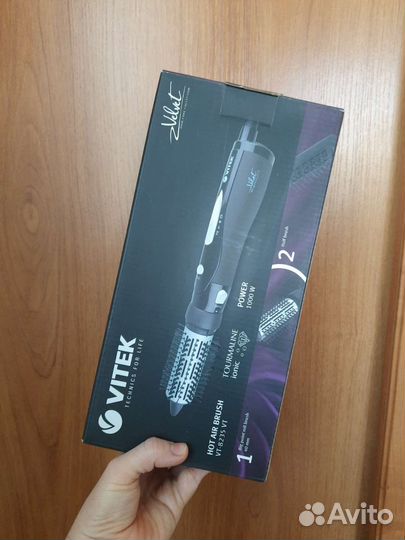 Фен щетка vitek