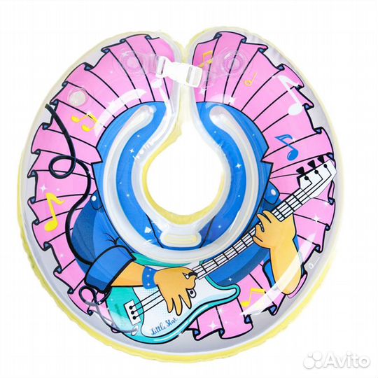 Круг детский на шею для купания Little star