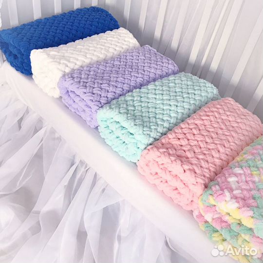 Плюшевый плед