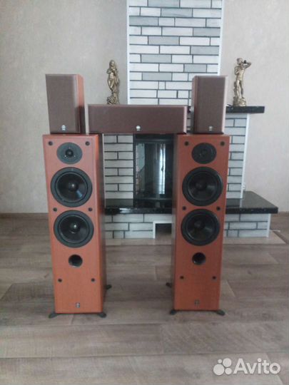 Напольная акустика Yamaha 5.0+ сабвуфер sven подар