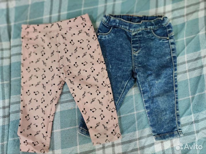 Вещи пакетом на девочку 80