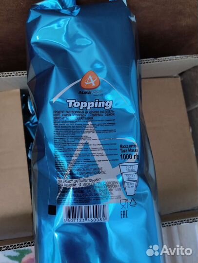 Сухие сливки Almafood topping