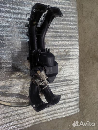 Впускной коллектор с дросселем на subaru legacy