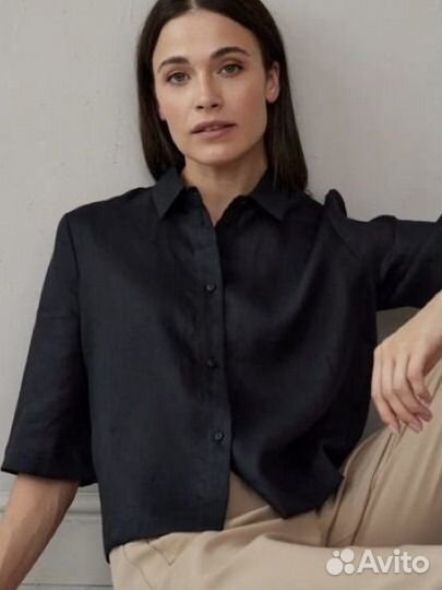 Рубашка женская лен