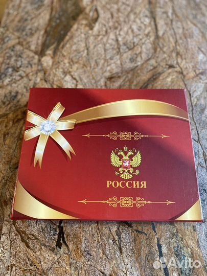 Набор для подарка: фляжка, 4 рюмки и воронка