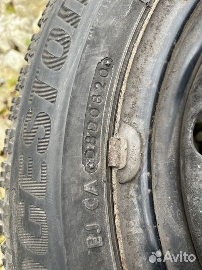 Polo rapid R15 шипы Бриджсоун 20 год от 8 мм