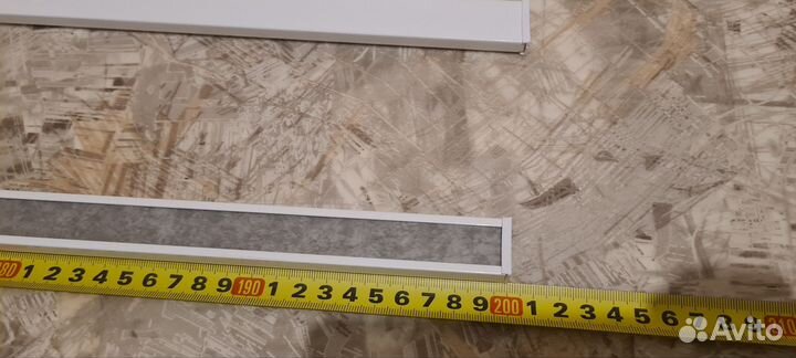 Карниз стеновой алюминиевый 200см