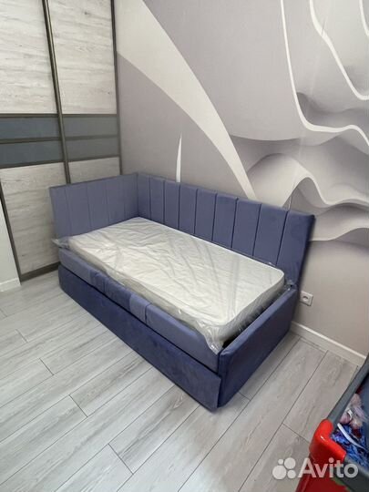 Детская кровать мягкая