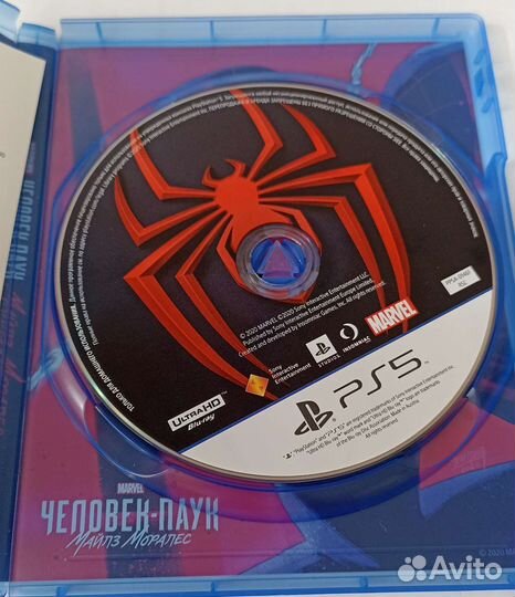 Spider man miles morales ps5 диск