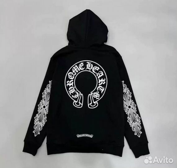 Толстовка Chrome hearts черное