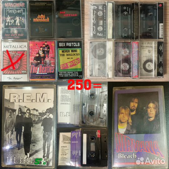 Аудиокассеты 2 рок, поп, шансон, сборники