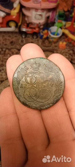 5 копеек 1784 к м