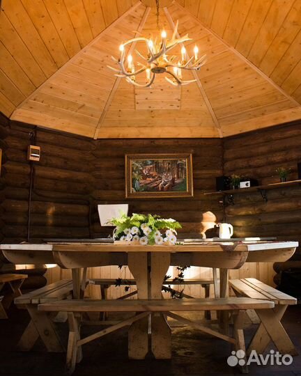 Аренда теплой беседки