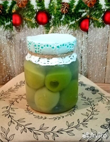 Мыло ручной работы *Соленья, варенье*